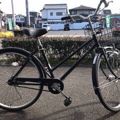 中古自転車　26インチ軽快車