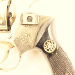 コクサイ　モデルガン(REVOLVER)　シルバー　【A003/A095】の画像