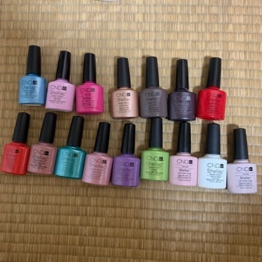 シェラックネイル　ジェルネイル