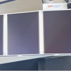 【アウトドア】【災害対策】SunSoaker 携帯充電用太陽電池シートの画像