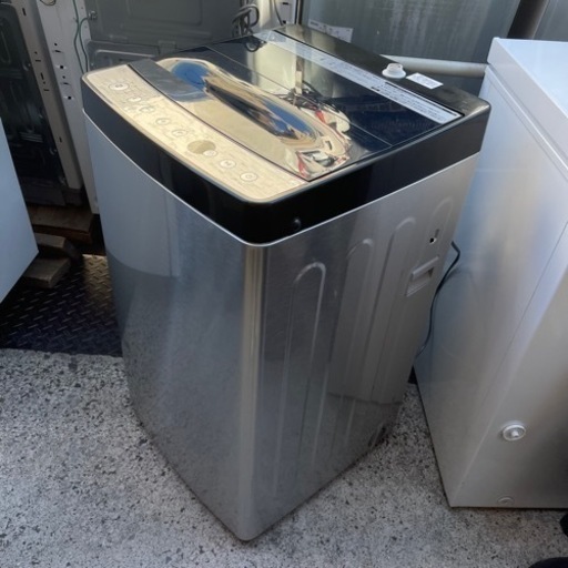 【売約済み】　高年式　ハイアール　Haier 全自動洗濯機 URBAN CAFE SERIES（アーバンカフェシリーズ） ステンレスブ