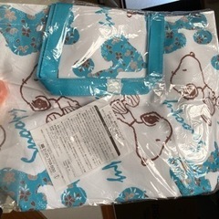 スヌーピー春色トートバッグの画像