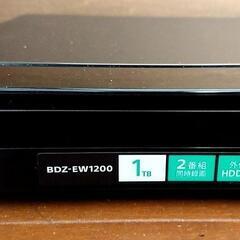 お値下げ‼️SONY ブルーレイレコーダー
BDZ-EW1200 大容量✨1TB(1000GB)✨の画像