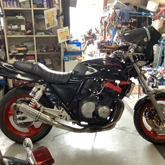 CB400SF実働車検付き