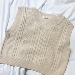 INGNI ボウタイブラウス＆ニット ニットのみの画像