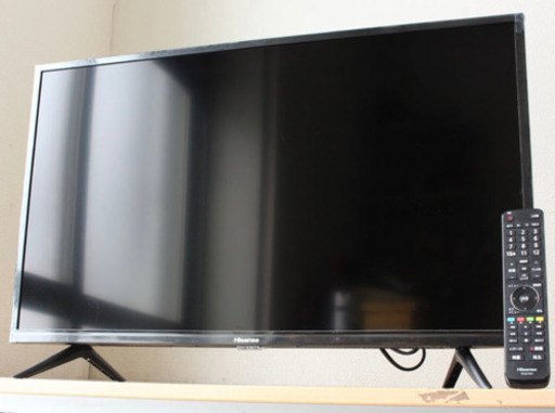 札幌市内配送料込2万円 20年製 美品 Hisense ハイセンス 32V型液晶テレビ 32H38E