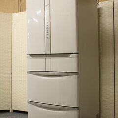 日立 R-F51M2 W 冷蔵庫 505L/フレンチドア 6ドア パールホワイト