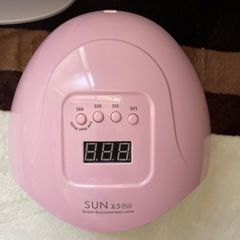 ネイルLEDライト2点の画像