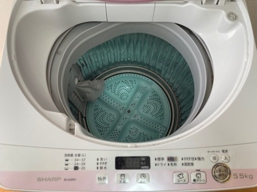 SHARP 全自動洗濯機 ES-G55PC