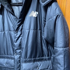 ニューバランス　ベンチコート　Lサイズ　黒の画像