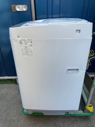 シャープ SHARP ES-GE6B-W 全自動洗濯機(6.0kg) 2018年