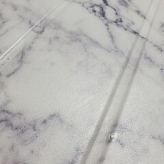 【交渉中】iPad mini 5 マーブル柄 ペン収納付きケース【値下げ】の画像