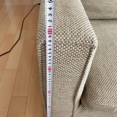 【決まりました】さしあげます。ニトリのソファの画像