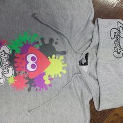 スプラトゥーンパーカー美品中古の画像