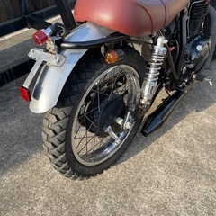 カワサキ  250TR カスタム多数　近隣送料無料です　バッテリー新品の画像