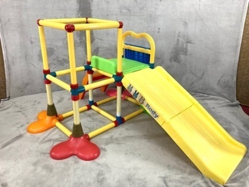 室内ジャングルジム　すべり台付き　子供　キッズ用品