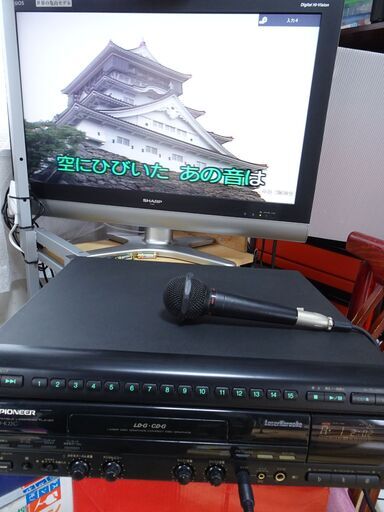 レーザーディスクプレイヤー、パイオニア製です