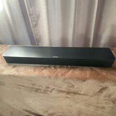 【値下げしました：ほぼ新品】BOSE テレビスピーカー ブラック