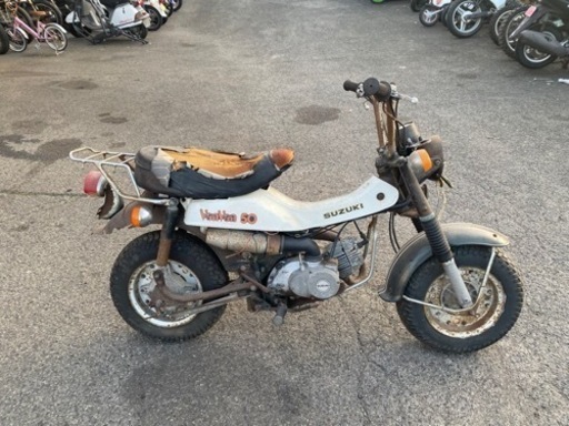 スズキ　バンバン50 レストアベース　部品取り　RV50