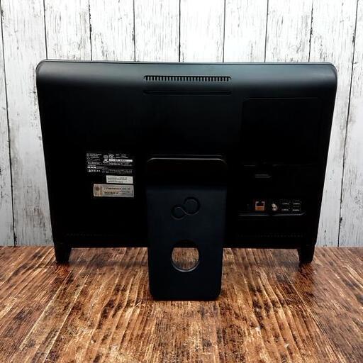 【お取り置き中4/28迄】【動作確認済】一体型PC FUJITSU EH30/GT 新品 SSD 240GB AMD E-450 1.65GHz メモリ 6GB 液晶ディスプレイ 20インチ パソコン モニター