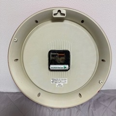 掛け時計　赤の画像