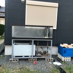 180センチアクリル水槽セットの画像