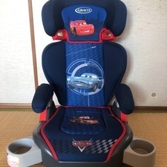 【3月12日値下げ‼️】《中古》GRACO【カーズ】のチャイルド・ジュニアシート　3歳〜11歳の画像