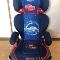 【3月12日値下げ‼️】《中古》GRACO【カーズ】のチャイルド・ジュニアシート　3歳〜11歳の画像