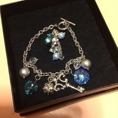 スワロフスキー　手作りアクセサリー