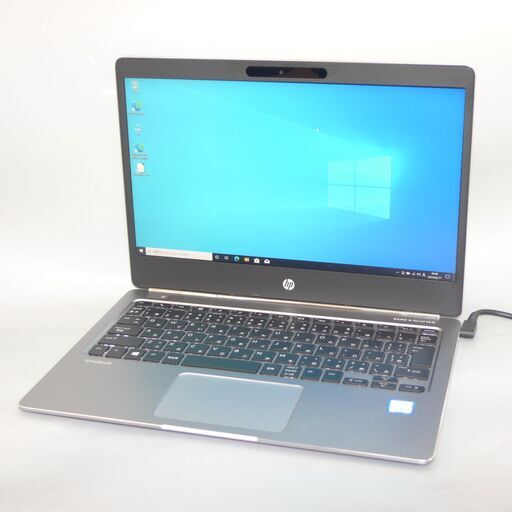 超高速SSD 軽量 薄型 ノートパソコン 中古美品 12.5型 HP Folio G1 第6世代Core M3-6Y30 8GB 無線 Bluetooth webカメラ Win10 Office 29,800円