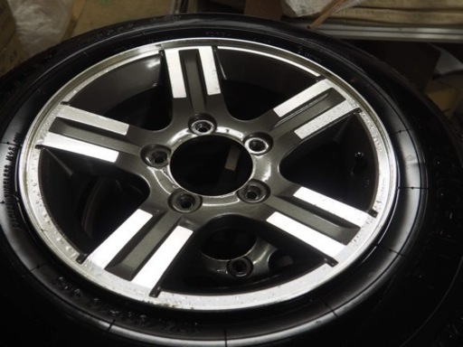 【決まりました】JB23 ジムニー 夏タイヤ4本セット ジオランダー 175/80R16 9分山 タイヤアルミホイール