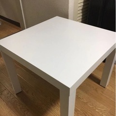 イケア　コーヒーテーブルLACK ホワイト　2つセット