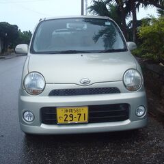 軽中古車　ムーブラテ　シャンパンゴールド　車検付き