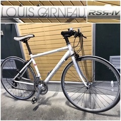 LOUIS GARNEAU ルイガノ RSR-Ⅳ フラットバー ロードバイク 自転車 アルミ 軽量 クロスバイクより軽量速い