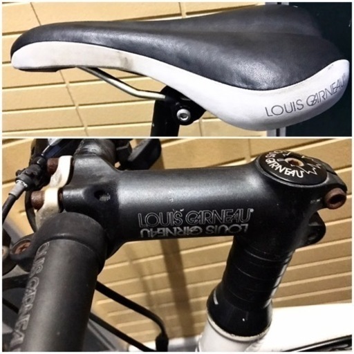 LOUIS GARNEAU ルイガノ RSR-Ⅳ フラットバー ロードバイク 自転車 アルミ 軽量 クロスバイクより軽量速い