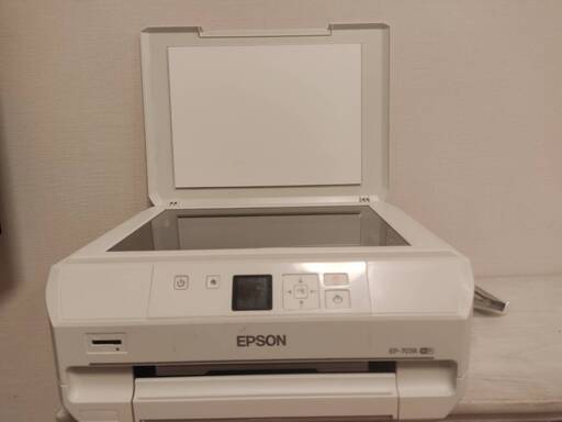 EPSONプリンター 　EP-707A（純正インク4色おまけつき）〈中古品〉