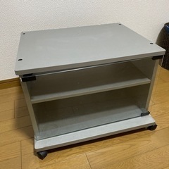 受け渡し決まりました。テレビ台　キャスター付き
