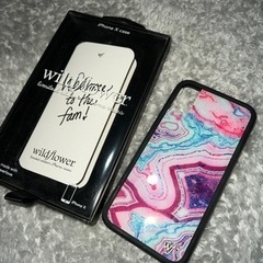 Wildflower iphone Xケース
