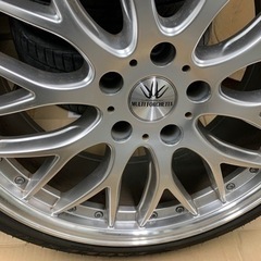 19インチ ロクサーニ マルチフォゲッタ インチUP アルミホイール 4本