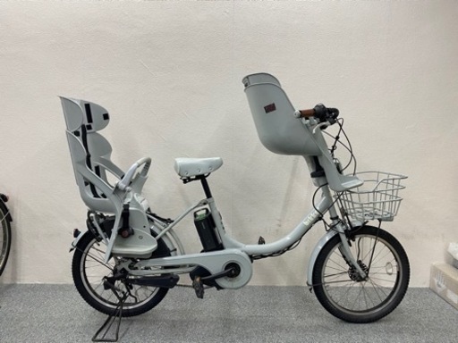 お買い得！！！　ブリヂストンビッケ2 前後子供シート付き　クッションなし