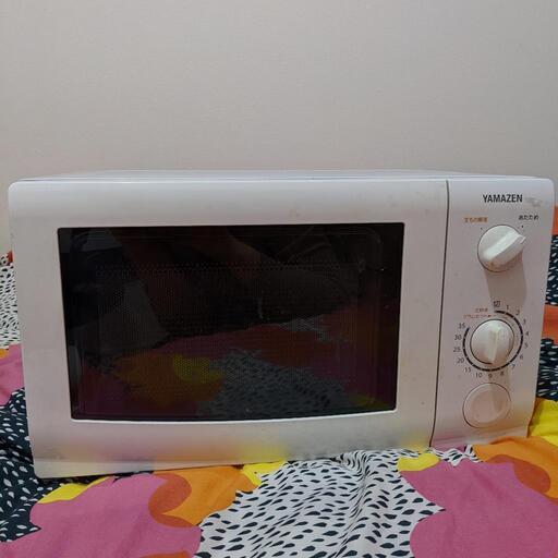 電子レンジ YAMAZEN お渡し