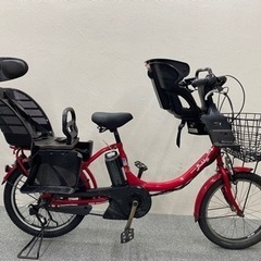 ヤマハパスバビー20インチ 子供乗せ電動自転車 子供付き 入園準備に