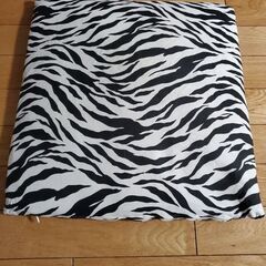 座布団 クッション おしゃれ かわいい まだら模様 洗える