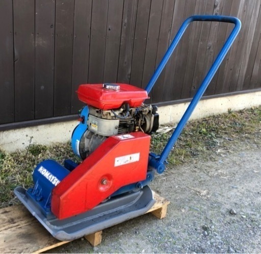 小松JP60 エンジンプレートコンパクタ-中古作動品