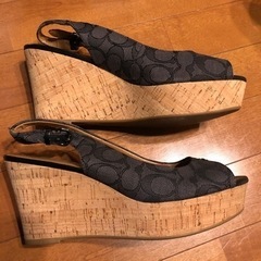 coach サンダル　パンプス　9.5 お買い得　早い者勝ち！値下げ！の画像