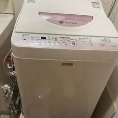 (お話中です)シャープ洗濯機5.5キロ ※乾燥できませんの画像
