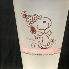 スヌーピー レトロ グラス コレクターの画像