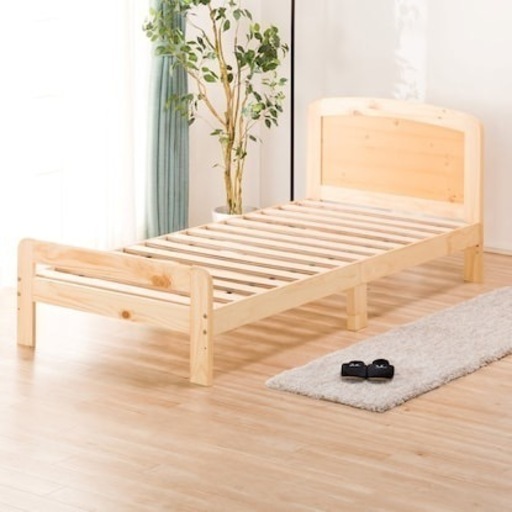 ニトリ　シングルベッド　マットレス付