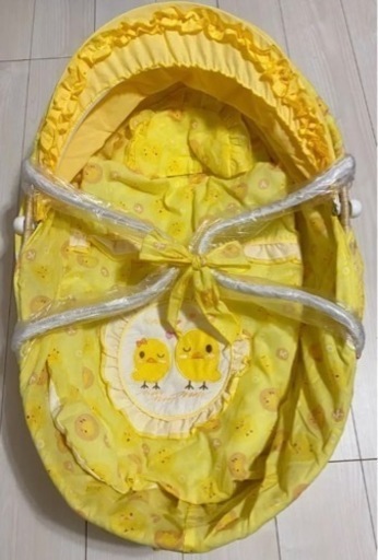 クーファン　クーハン　カゴ　イエロー　ひよこ