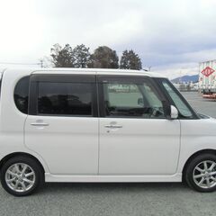 ☆タントカスタムＸ☆スライドドア☆パールホワイトで奇麗です☆車検2年付き☆の画像